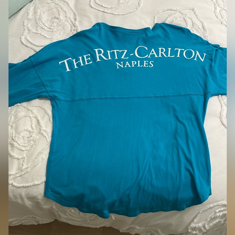 Ritz Carlton Spirit Women's Blue Jersey Top